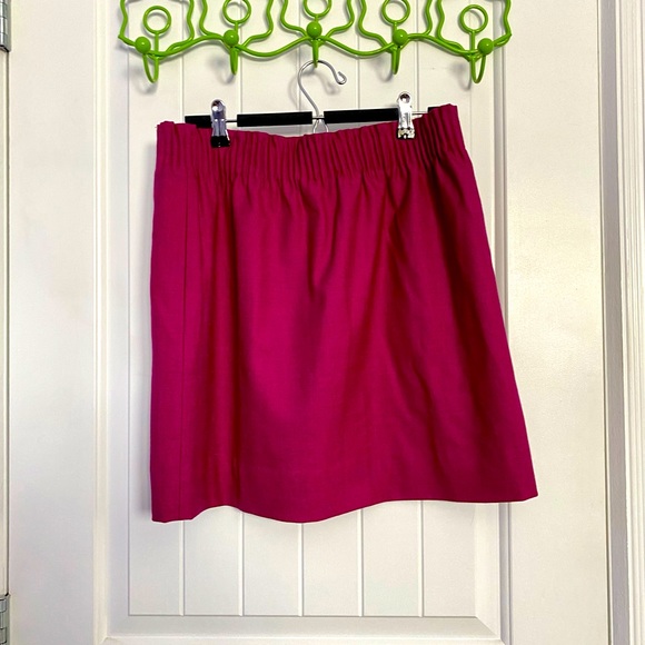 J. Crew berry mini skirt - Picture 2 of 3